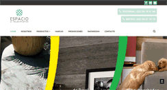 Desktop Screenshot of espaciorecubrimientos.com.mx
